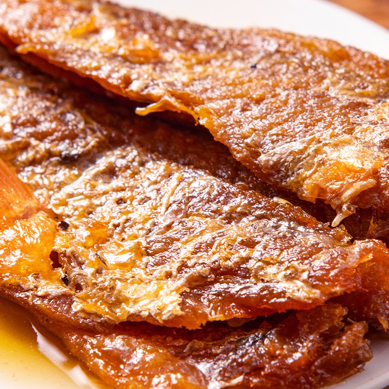 珠江桥牌露营出行款鲜炸鲮鱼罐头207g 中粮出品