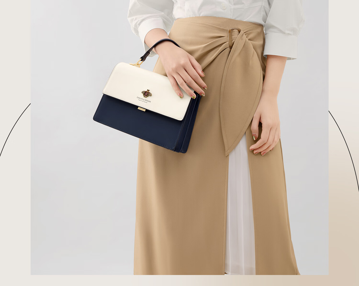 Cnoles Women's Handbag, Luxury Small Crossbody Tote Bag, High-End Practical Gift for Girlfriend on Valentine's Day 12