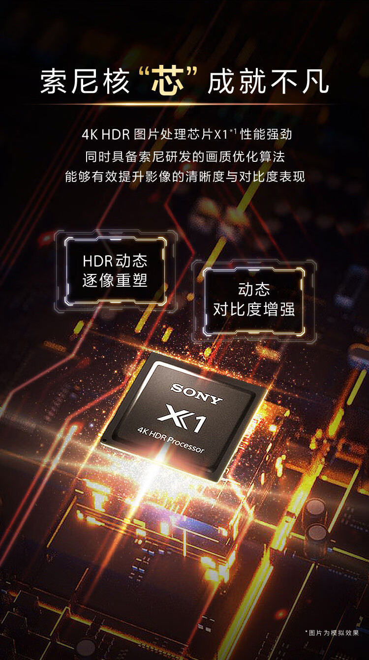 小神价 索尼 KD-55X9100H 4K液晶电视 55英寸 图8