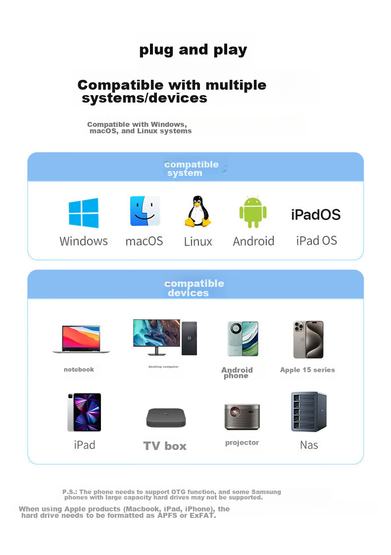 Yottamaster M.2 Hard Drive Enclosure, NVMe Portable Hard Drive Enclosure, RGB Synchronized Light, Type-C 3.2 Interface, 10Gbps External Case, Suitable for Black Myth: Wukong And Laptops 14