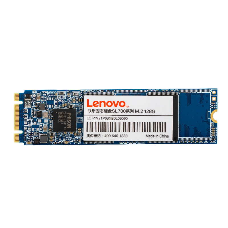 Lenovo 128GB SSD M.2 (SATA) SL700 Solid State Drive Series, 2280 Form Factor
