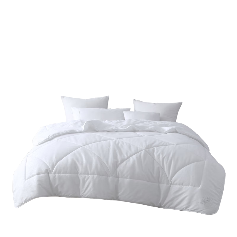LOVO Luolai Home Textiles, Quilt, Anti-Mite Seven-Hole Fiber Thick Winter Comforter, 150x215cm, JINGDONG Customized Versio