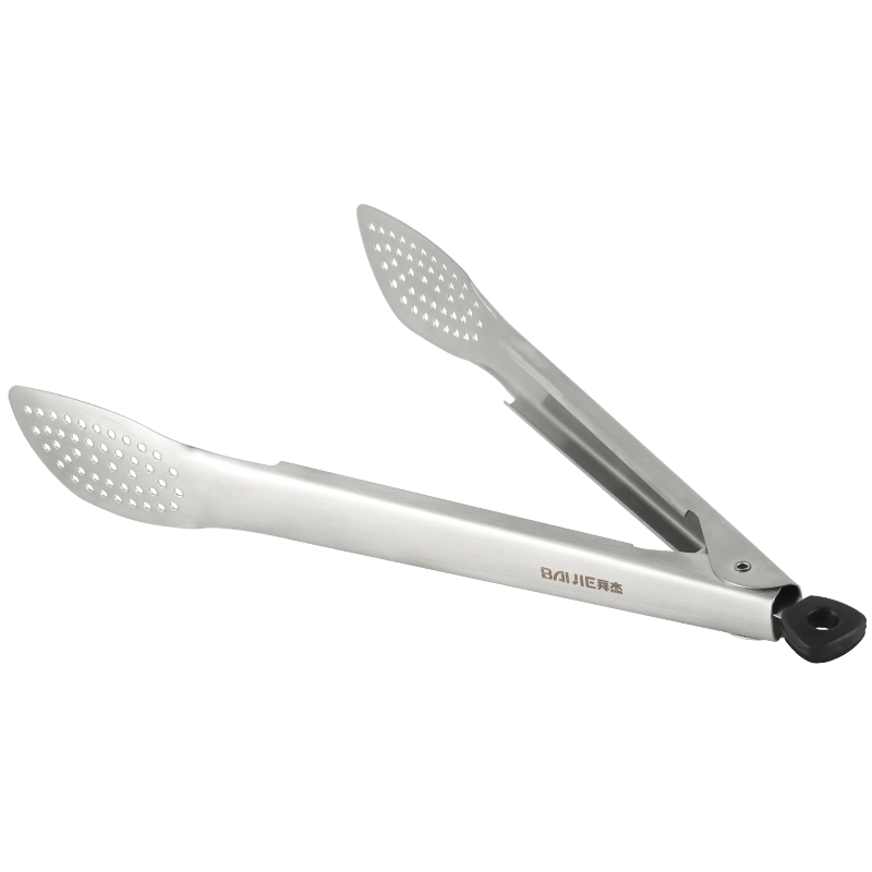BJ 304 Stainless Steel Steak Tongs, Multifunctional Food Clamp, Barbecue Tongs, Kitchen Bread Food Clamp, Baking Tool
