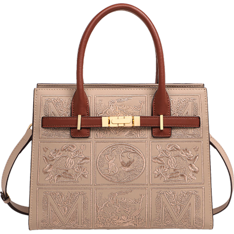 Aiqinghai Leather Handbag, Women's Bag, Large Capacity Tote Bag, Shoulder Crossbody Bag, Practical Birthday And Mother's Day Gift for Mom