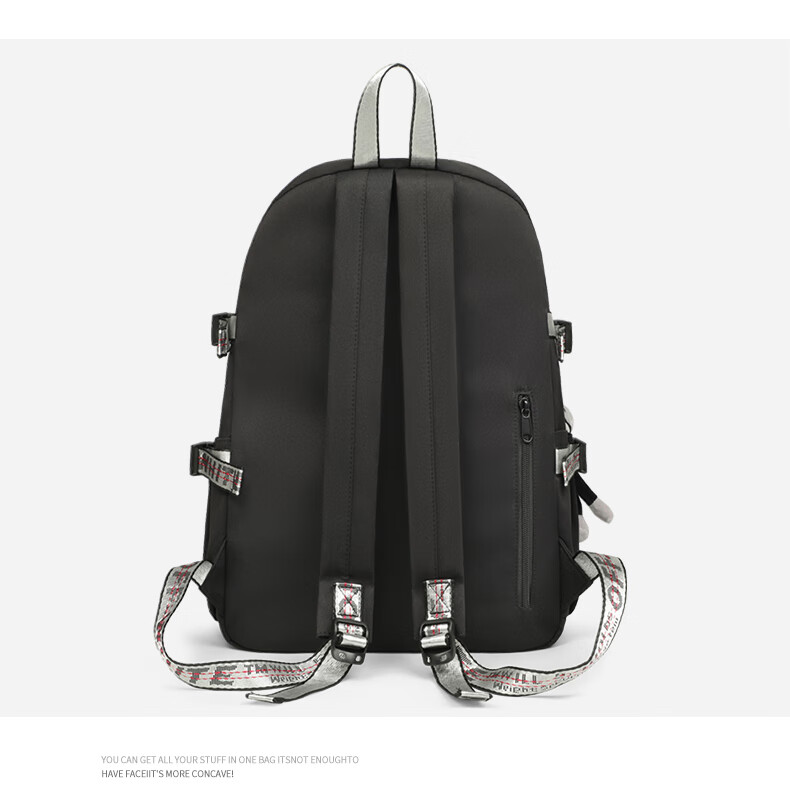 Viney Backpack for Men And Women, Large Capacity Lightweight School Bag for Middle School High School College Students, Travel Bag Trendy Business Laptop Bag High Aesthetic Value 4-6 Grade Elementary School Students Lightweight Travel Bag Simple Casual Outdoor Hiking 8
