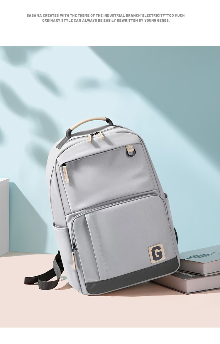 GOLF Backpack for Men And Women, Casual 15.6-Inch Laptop Bag for Middle School, High School And College Students, Travel Backpack 40