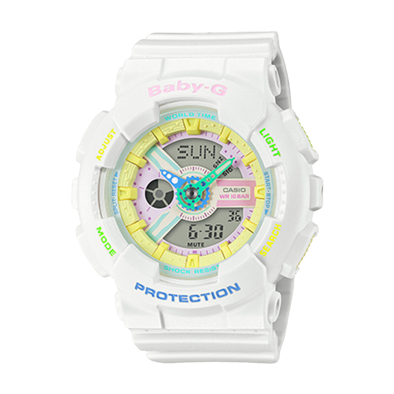 Casio Women's Watch, BABY-G Harajuku Sports Digital Student Smart Japanese/Korean Style, Gift for Girlfriend, BA-110XTM