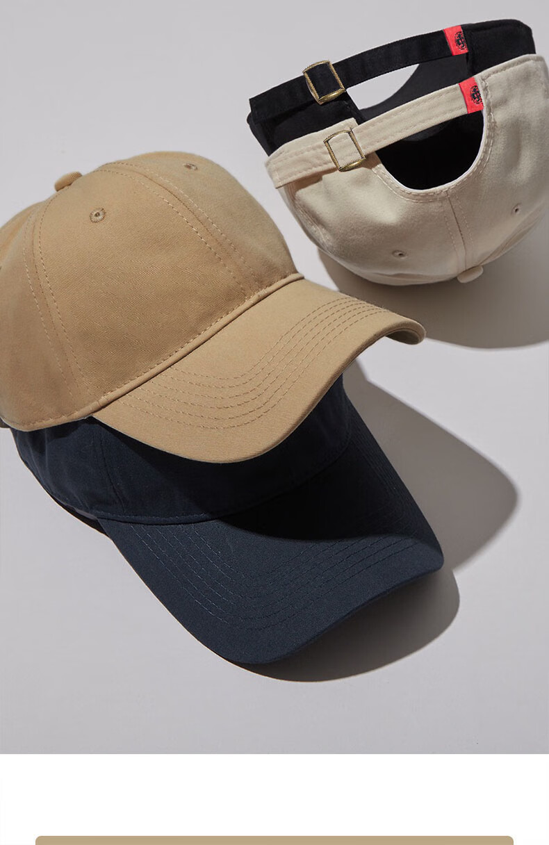 XUEXIMAN Solid Color Baseball Cap for Women, Deep Crown Sun Hat, Large Head Circumference, Face Slimming, Soft Top Duckbill Cap for Women 9