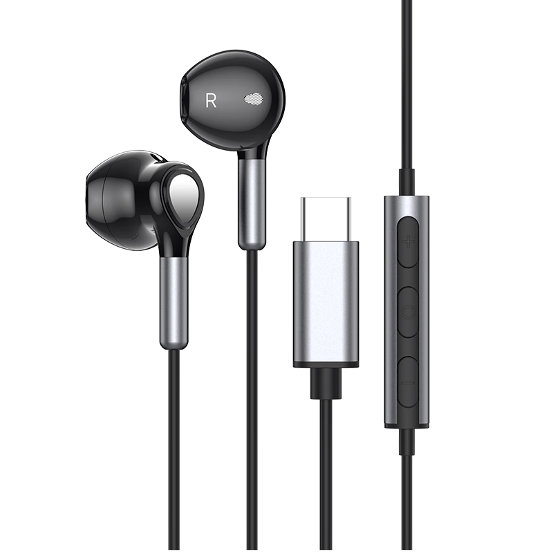 DOOSEYUON OPPO Earphones Wired Type-C Compatible with Reno13 12 11 10 9Pro+ 8 7 6 Find X7 X5 Pro X3 Pro Find Interface for Gaming And PUBG