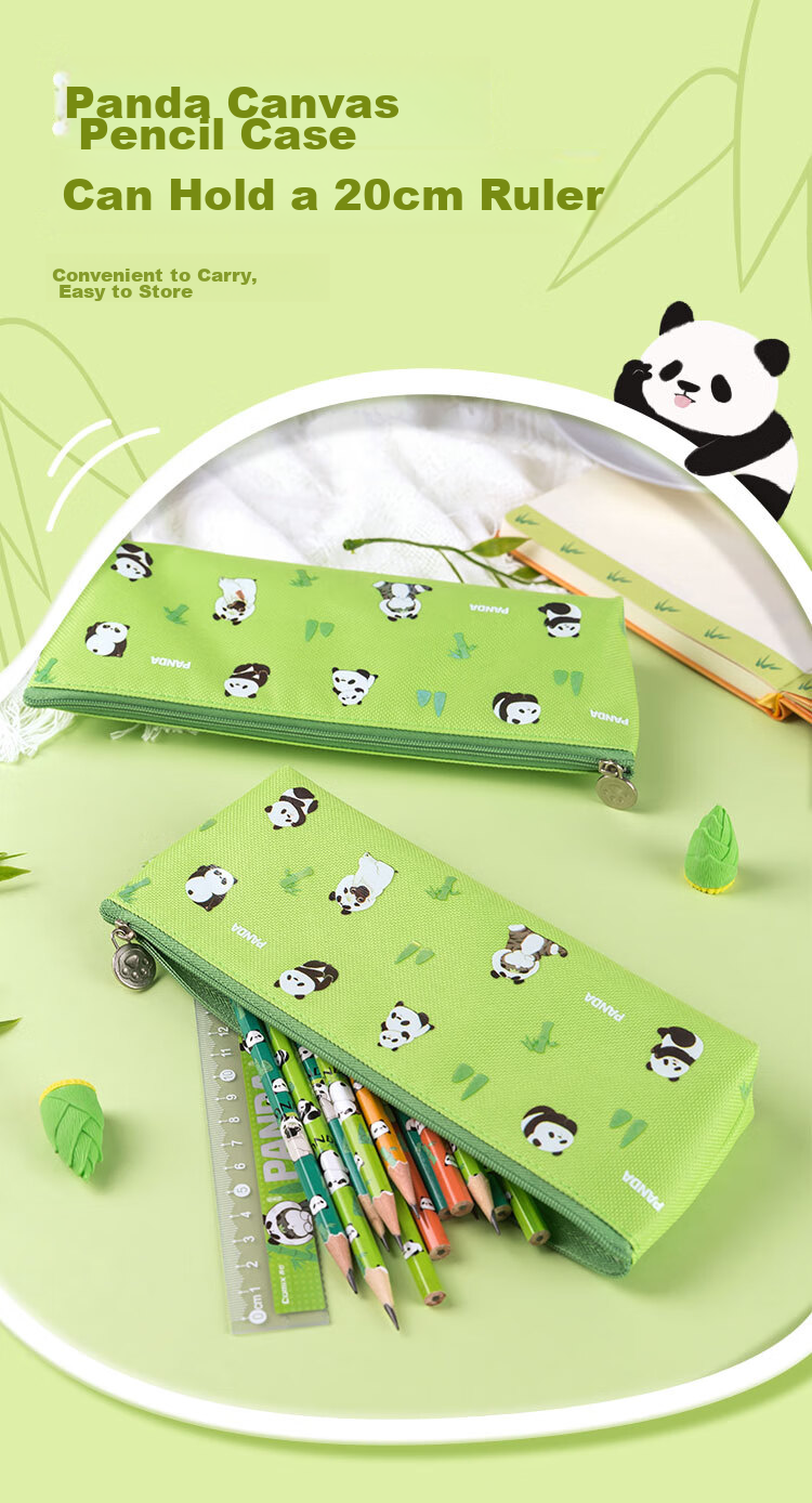 COMIX Wu Huang Cat Collaboration 16-Piece Stationery Gift Set, Children's Day Gift, Practical And Cute Stationery Set for Students, WHT0035 Gree 4