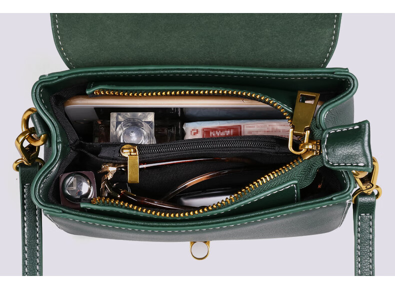 Viney Women's Handbag, Cowhide Crossbody Bag, Stylish Shoulder Phone Bag, Practical Birthday And Mother's Day Gift for Mom 10