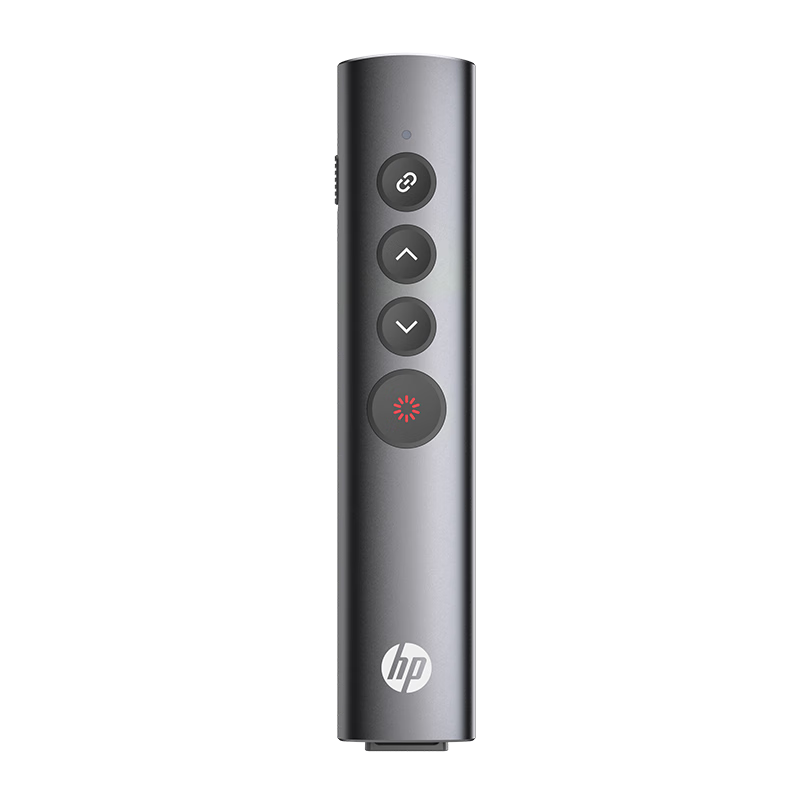 HP SS10Pro Red Light Page-Turning Pen, PPT Laser Pointer, Remote Control Presenter, Electronic Teaching Pointer for Teachers, Office Meeting Presentation Tool, Display Adjuster for LED Screens, Suitable for Various Applications