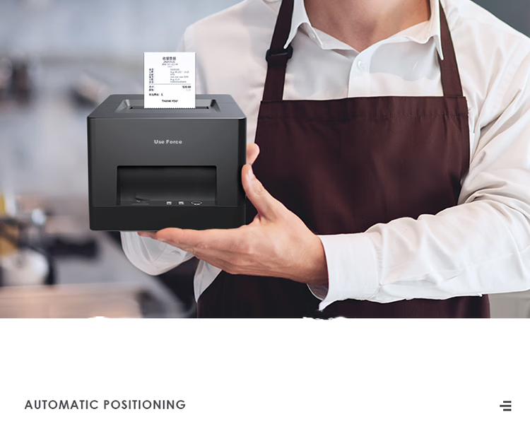 Deli DL-801P(NEW), Jingdong, Takeout Thermal Receipt Printer, Supermarket Retail Catering Milk Tea Shop Meituan Wolemei, 80mm Receipt Printer USB Model 9