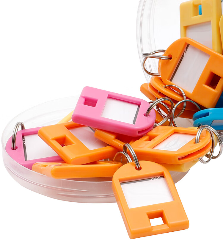 TANGO Key Storage Tray Organizer, Specialized Key Holder for 24 Keys, Color-Coded Classification, Office Storage Key Management, Key Tags, Key Rings 8