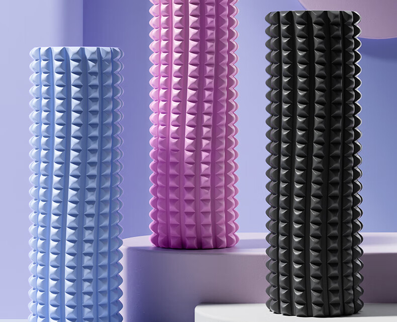 Li-Ning Foam Roller Solid Core Muscle Relaxation Back Roller Massage Wheel Fitness Yoga Column Leg Back 33CM 23