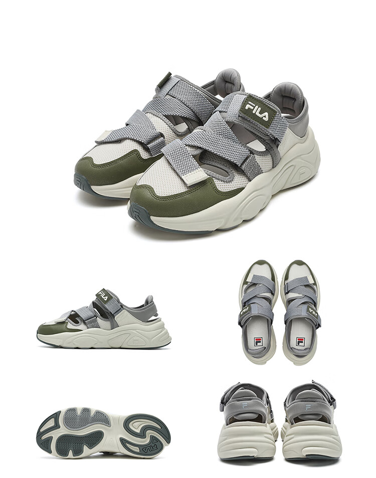 FILA Official Men's Retro Sports Sandals Mars Casual Slippers 11