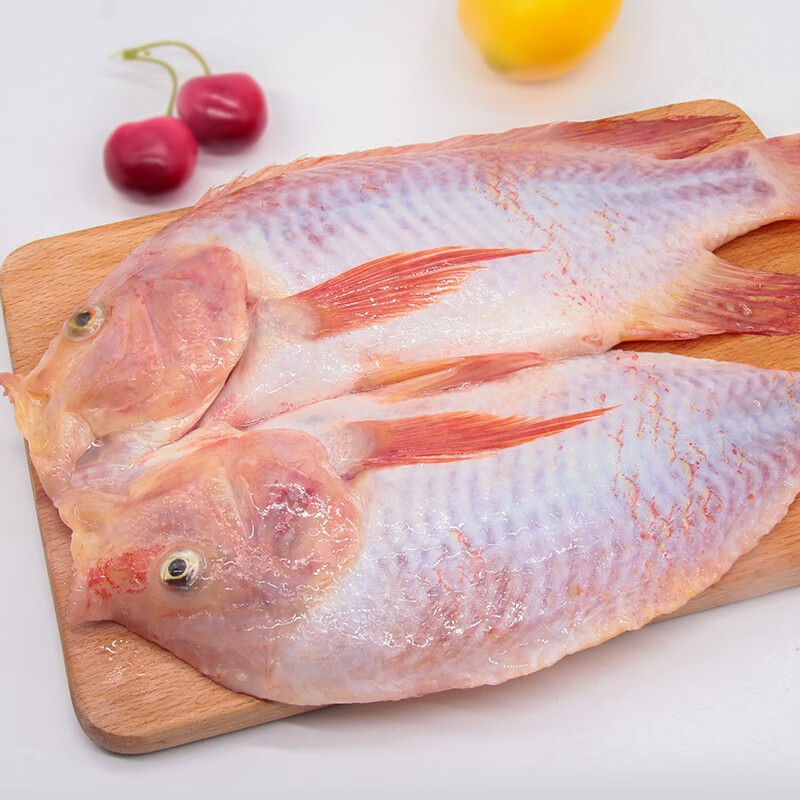 仙泉湖三去星洲红1斤单条净膛后冷冻罗非鱼刺少海鲜水产生鲜食材