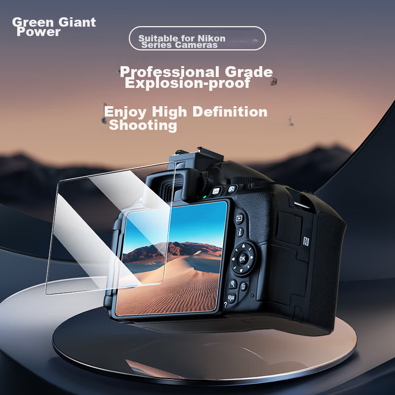 Llano Tempered Glass Screen Protector for Nikon Cameras, Protective Film for Mirrorless And DSLR Cameras, Accessories for Z7 Z7II Z8 Z9 Cameras, Two-Pack