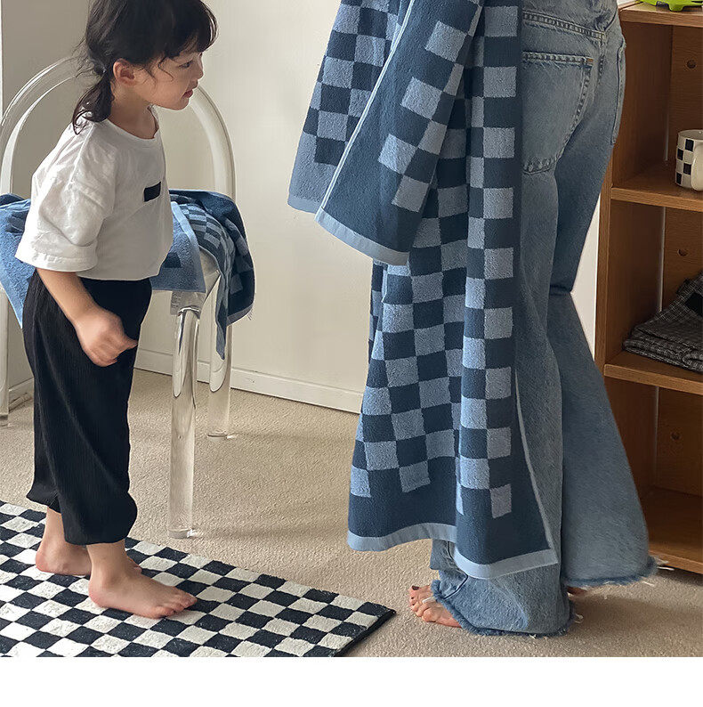 Fan Ye Pure Cotton Large Bath Towel Soft Absorbent Breathable Adult Women Men Shower Wrap Children Student Couple Large Towel 18