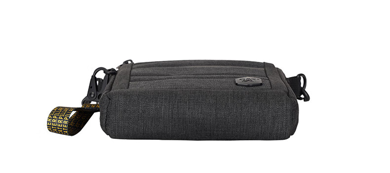 CAT Shoulder Crossbody Bag, Casual EVA Sports 7-Inch IPad Bag, Journalist Bag, Vertical Gift, Black, 84029 13
