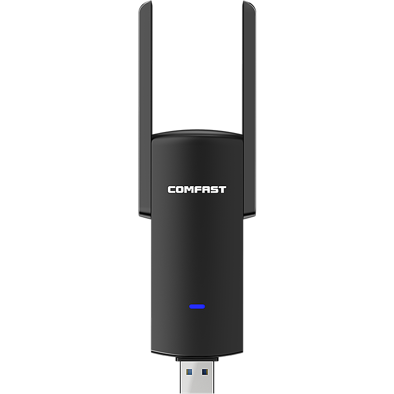 COMFAST CF-924AC Dual-Band Gigabit USB Wireless Network Adapter, 1300Mbps, for Desktop And Laptop Computers, WIFI Reception And Transmissio