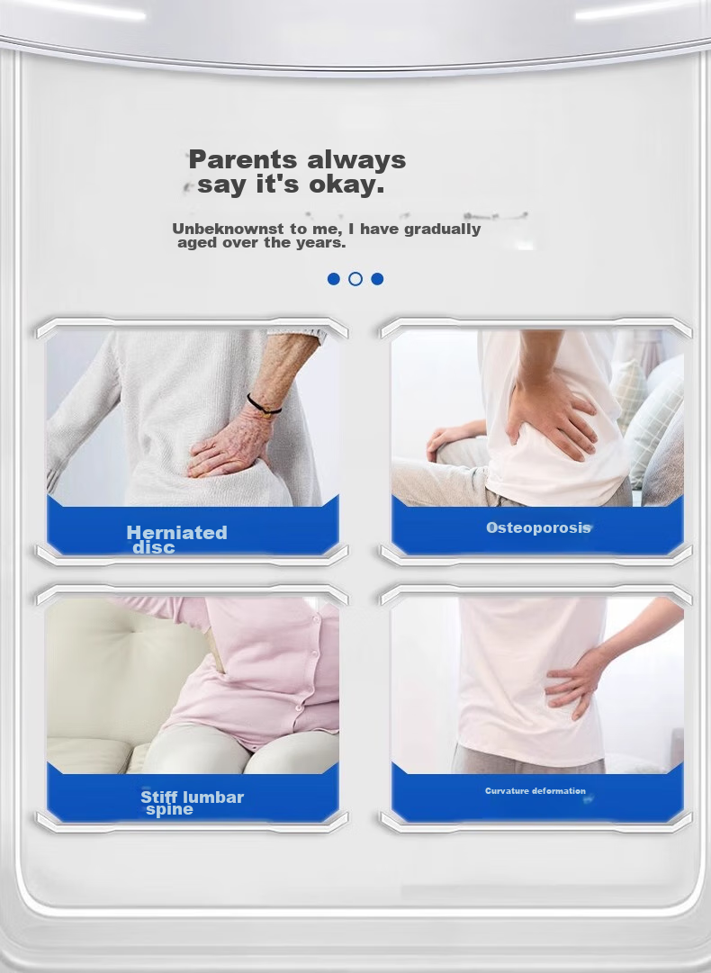 Li-Ning Waist Support Belt for Summer, Lightweight Breathable Back Brace for Middle-Aged And Elderly, Lumbar Disc Support, Lumbar Muscle Support, Fixed Waist Protector, Gift for Parents 3