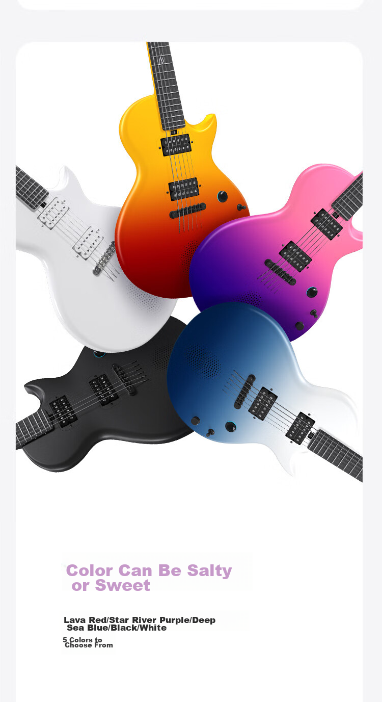 Enya Carbon Fiber Smart Guitar Nova Go Sonic, Collaboration Edition with Chuyi Future 17