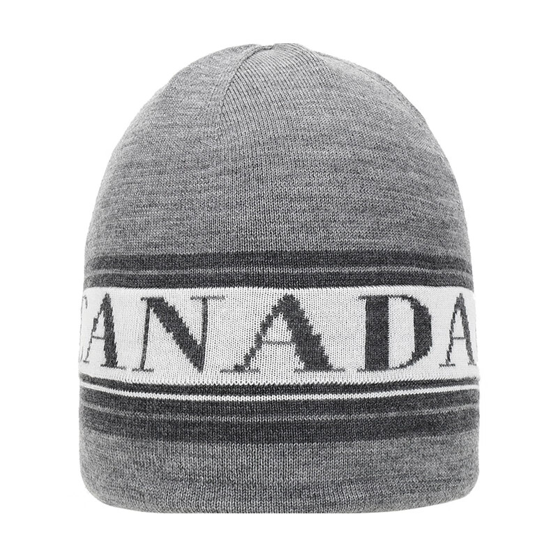 【加拿大鹅绒帽子针织帽】加拿大鹅 canada goose 男女中性羊毛帽子