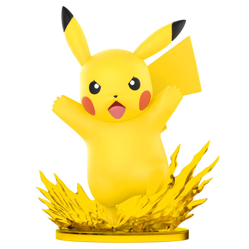 Funism Pokemon Pikachu Special Effects Figurine, Anime Toy, Desktop Decoration, Birthday Gift, Medium Size