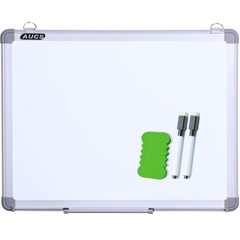 AUCS 30*45cm Small Whiteboard, Writing Board, Blackboard for Home Use, Wall-Mounted, Erasable, High-Quality, Suitable for Children, Students, Meetings, Office, Teaching, Live Streaming, Magnetic Whiteboard, Handwriting And Drawing Board