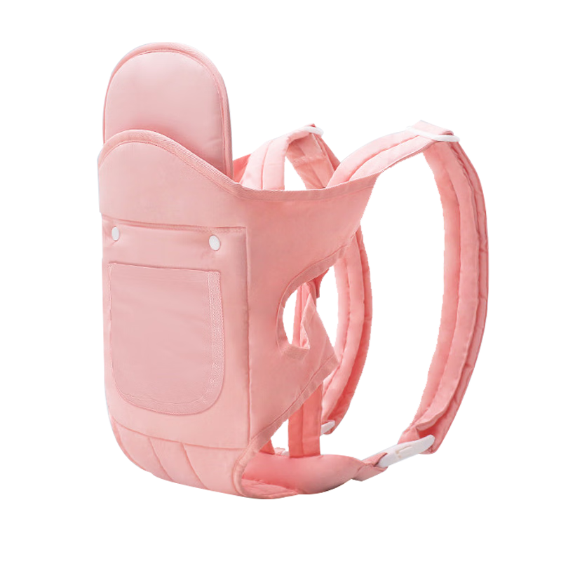 COOKSS Baby Carrier, Infant Carrying Aid, Double Shoulder Cross-Carrying Style, for Toddlers And Older Children, Ages 1-3, Simple Pure Cotton Breathable Universal Desig