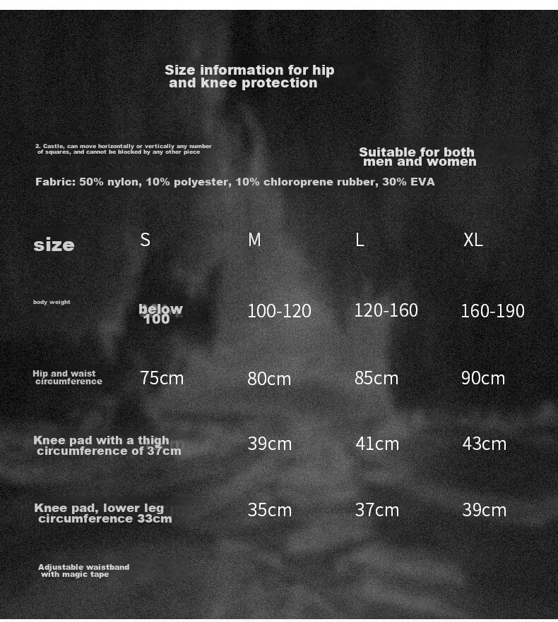 Flow Theory Ski Protective Gear, Unisex Upgraded EVA Professional Outdoor Sports Protective Equipment, Hip And Knee Pads Set, Skiing Gear 13