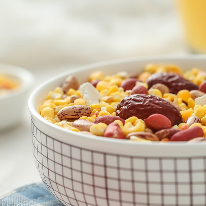 燕之坊玉米芸豆大碴粥2斤腊八粥花生仁红扁豆燕麦灰枣山药粥