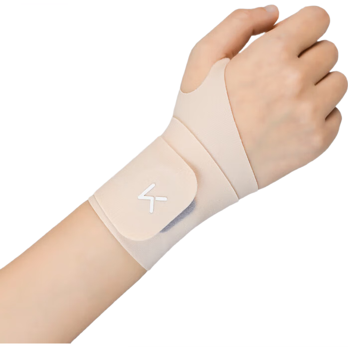 Keep Wrist Support for Women, Fitness Exercise Badminton Volleyball Sprain Tendonitis TFCC Bench Press Thin Skin Color, 2-Pack