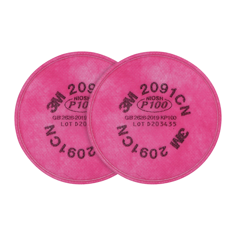 3M 6200 Dust Mask, Renovation Odor Removal, Welding Smoke Protection, Dust-Proof Face Shield Set, Three-Piece Firefighting Mask