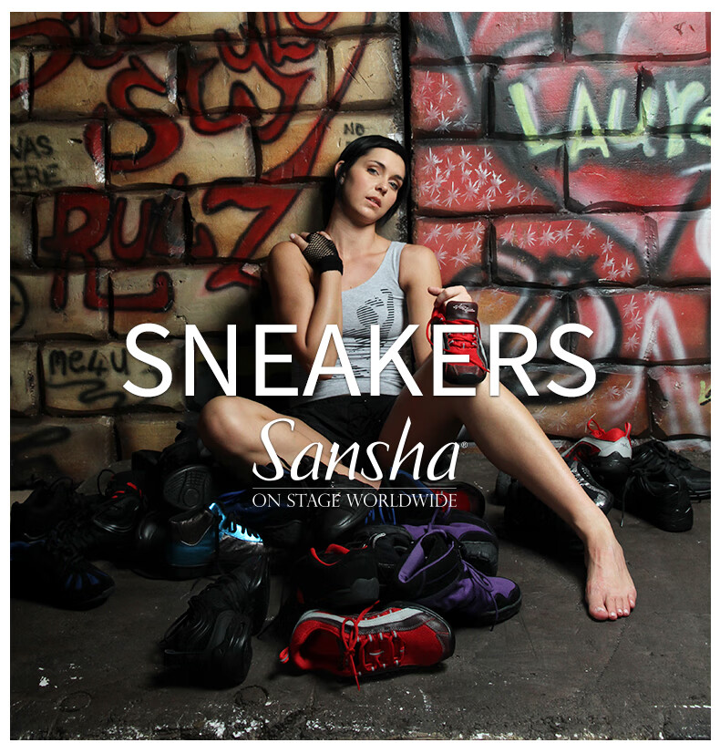 Sansha Sports Dance Shoes with Leather Upper And Air Cushion, Modern Dance Shoes, High-Top Shoes, Square Dance Shoes H52LPI Black Size 38 1