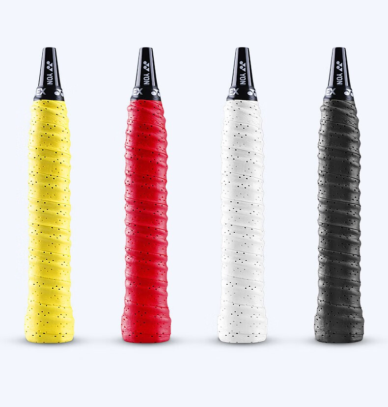YONEX YY Badminton Racket Grip Sweat-Absorbing Band Functional AC139 Double Wavy Grip White 7