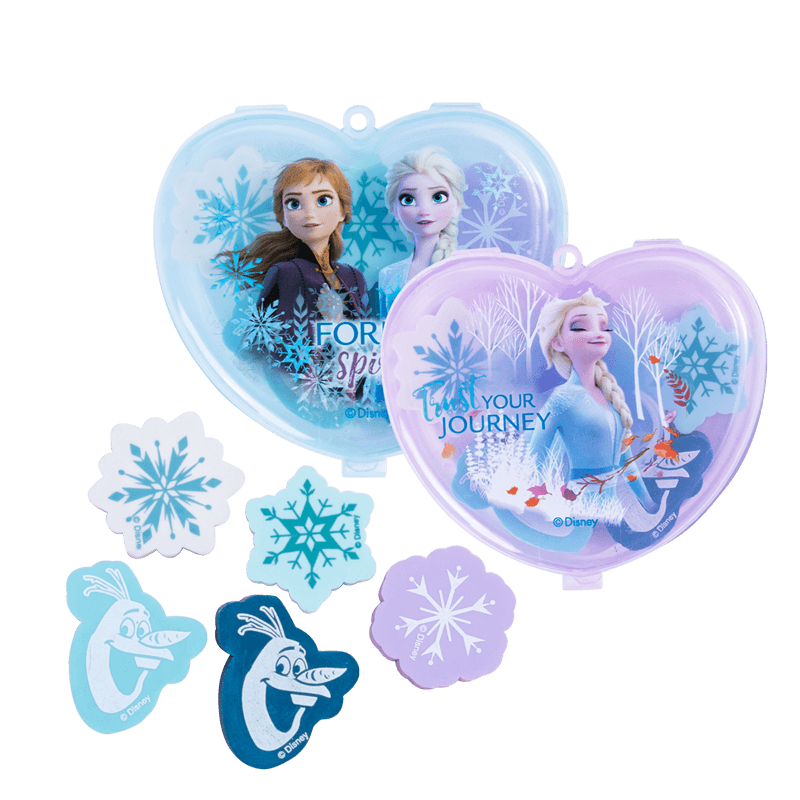 Disney Stationery Eraser, Student Clean Exam Eraser, Creative Cute Cartoon Eraser, Portable Box Storage Convenient Learning Supplies Graduation Gift