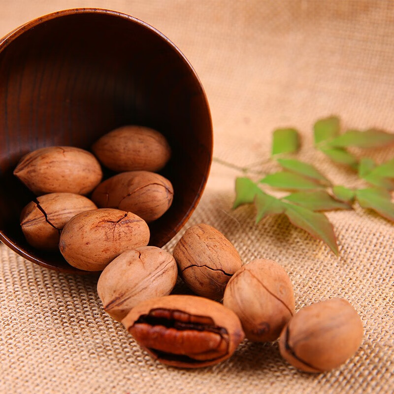 新边界（new boundaries） 碧根果400g 每日坚果炒货 长寿果休闲零食干果 罐装碧根果