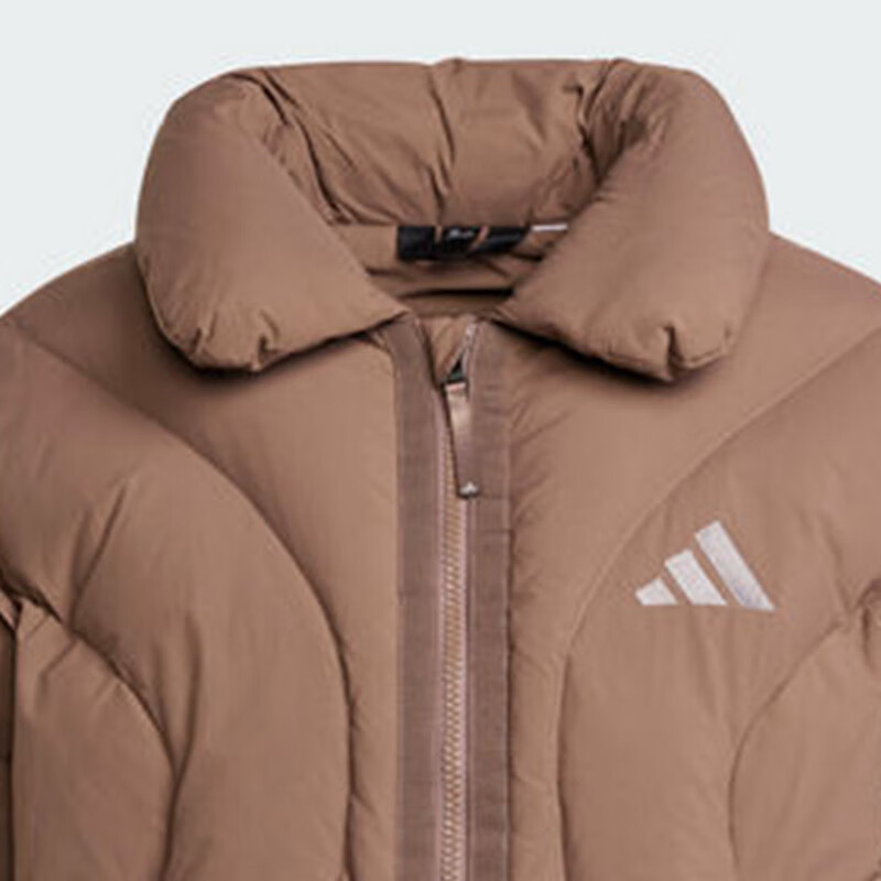 Adidas Women's Winter Regular Duck Down 600 Fill Power Blue Stand Collar down Jacket, JG5933 A/XL 8