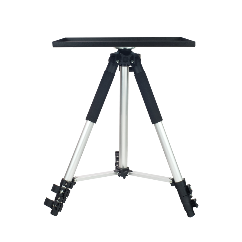 JINGMI Projector Stand, Thickened Aluminum Alloy Floor Tray, Tripod TS150, for Home And Office Use, Portable, Movable, Extendable, with Three Adjustable Height Settings