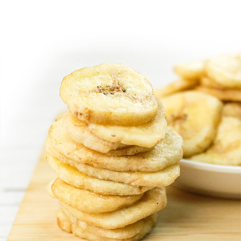 百历坚 香蕉片500g罐装 网红零食 休闲零食小吃果干蜜饯年货送礼