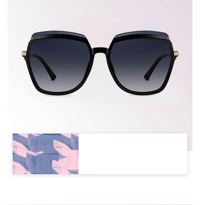 HELEN KELLER Polarized Sunglasses for Women, Gradient Color, UV Protection, Large Frame Sunglasses for Driving, H2116H01 3