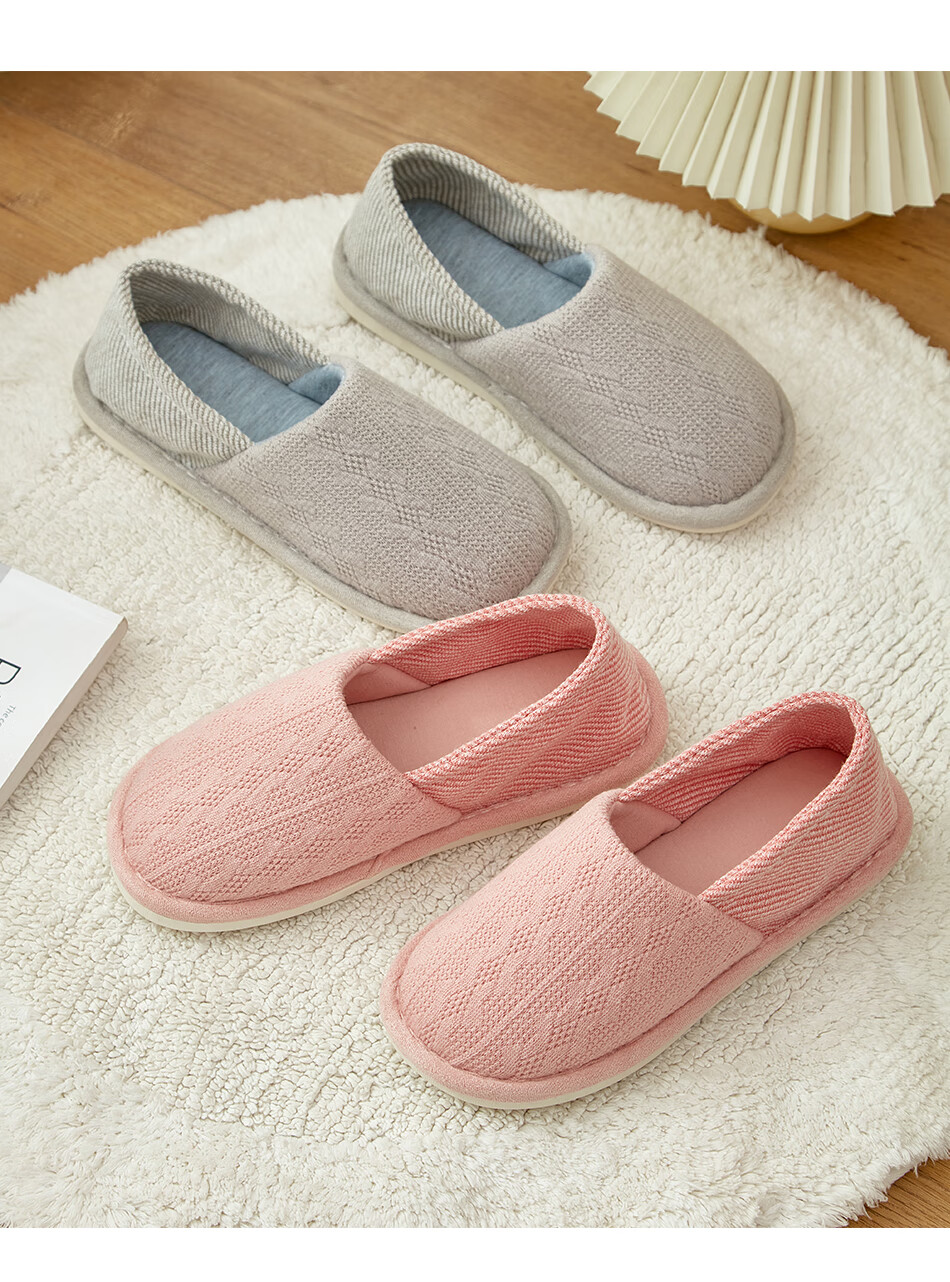 GUOLUOFEI Postpartum Shoes, Maternity Heel Covers, Spring And Summer Confinement Shoes for Women, Summer Cotton Slippers for Pregnant Women, Pink, Size 36-37 15