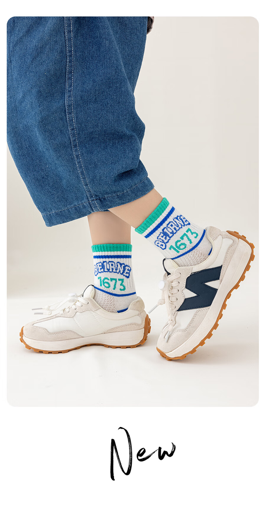 Cotton Thirteen Boys' Children's Socks Summer Thin Solid Color Mesh Breathable Mid-Calf Socks 10 Pairs 15