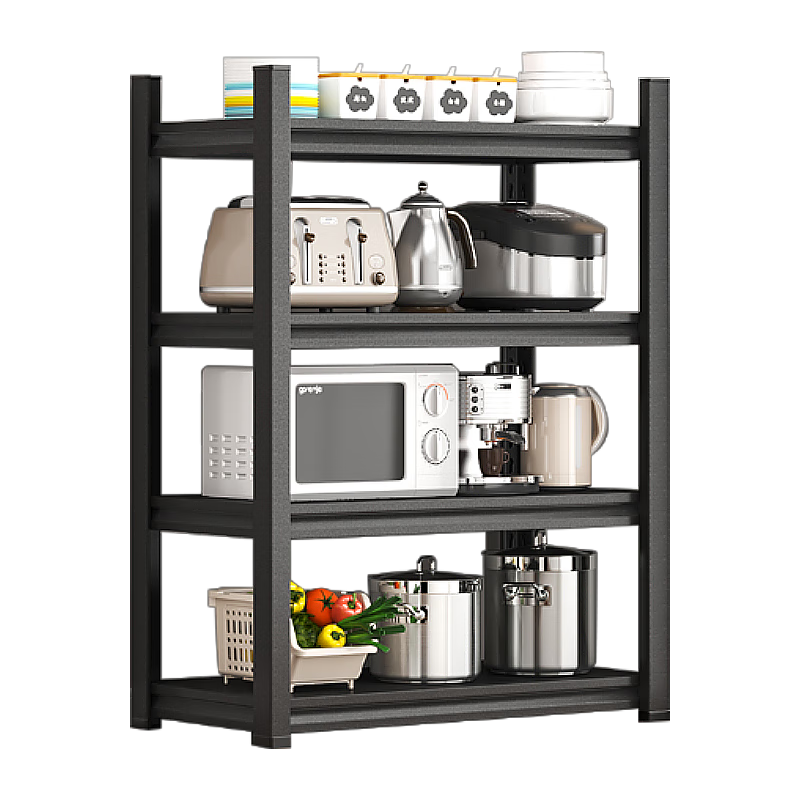 Jiabangshou [Chow Yun-fat Recommended] Kitchen Storage Rack Home Microwave Oven Organizer Multifunctional Oven Pot Rack Storage Cabinet