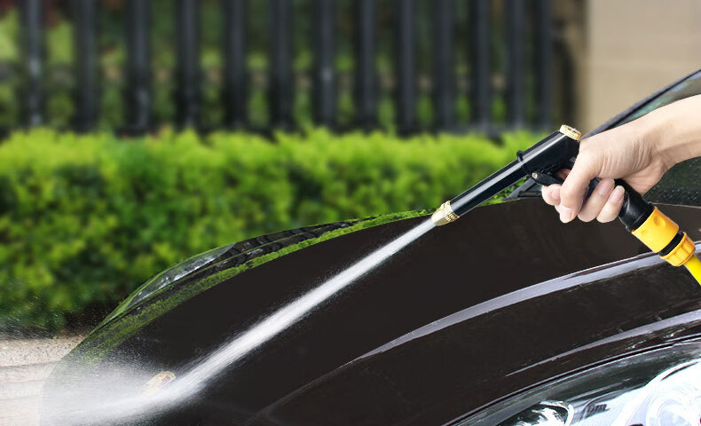 Dipuer Car Wash Gun, High-Pressure Water Gun Household Cleaning Tool, Car Washing Hose Gun with Connector And 15-Meter Hose 8