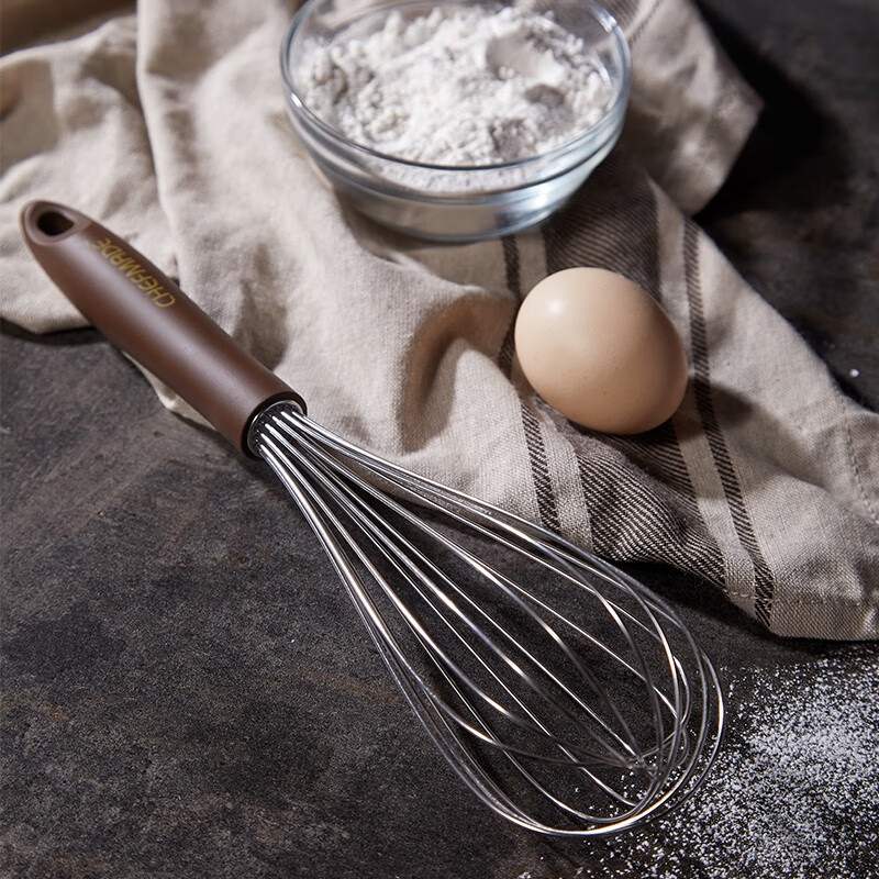 Xuechu Stainless Steel Manual Egg Beater, Baking Tool, Mixer, Whisk, Dough Kneader, Cream Whipper