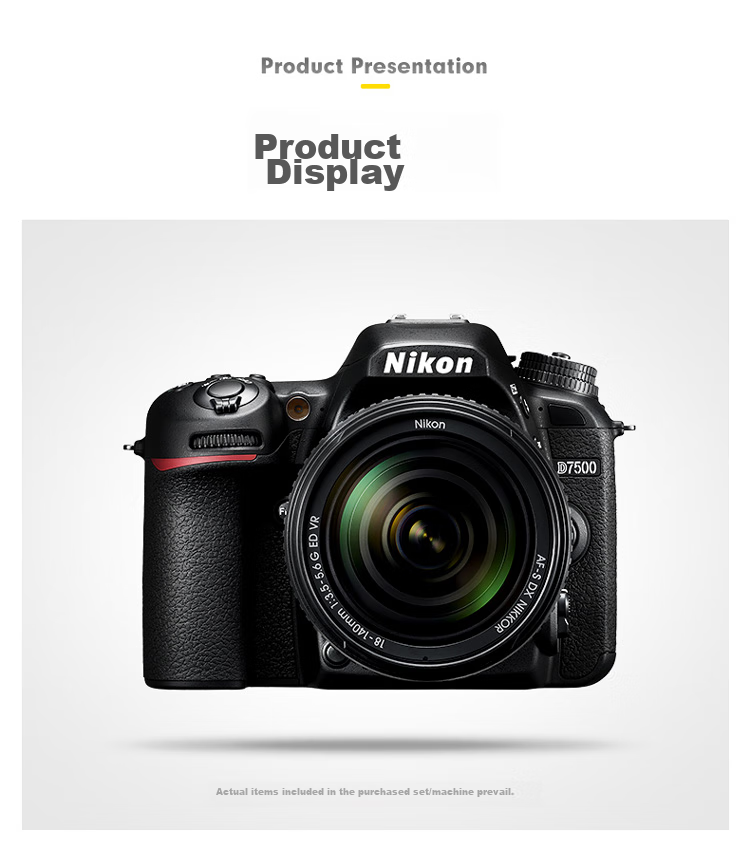 Nikon D7500, 18-140mm F/3.5-5.6G ED VR [Subsidies], DSLR Kit, Entry-Level DSLR 20