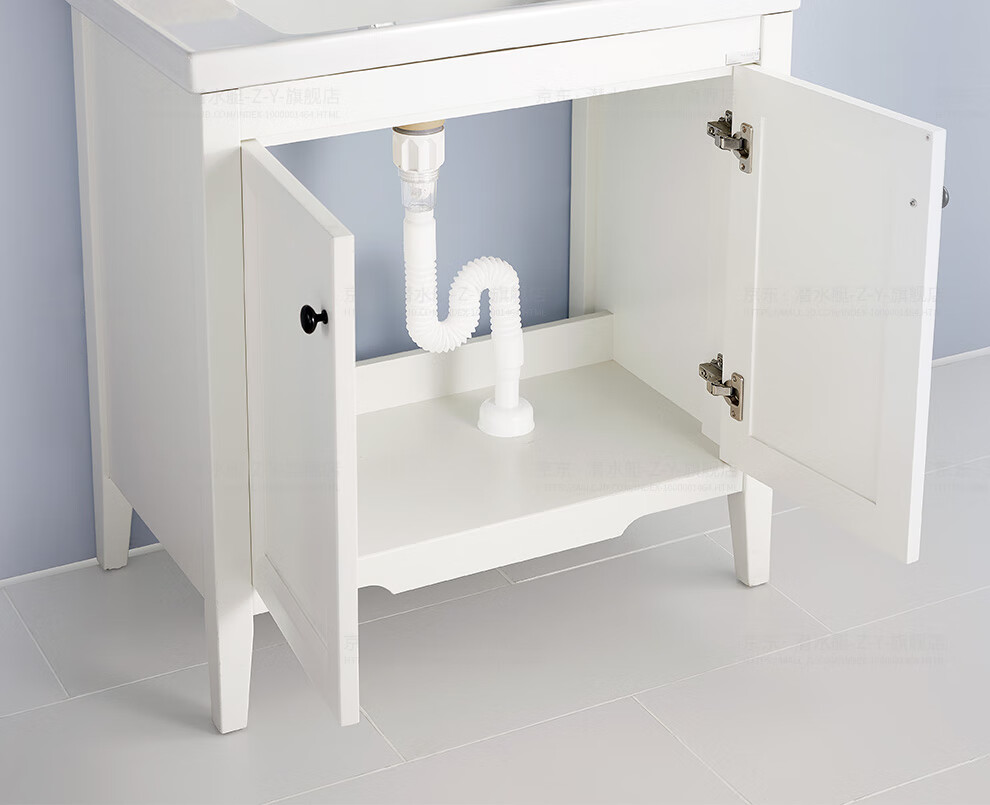 Submarine SQ-22 Sink Flap Drain, Washbasin Drain Pipe, Drainage Kit with Anti-Odor Plug, Odor Prevention, And Overflow Hole 9